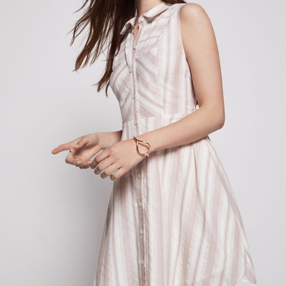 *NWOT* BCBGeneration Striped Shirt Dress Size 8